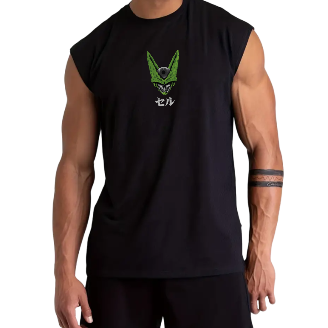 💥Pack 2 Camisetas Sin Mangas CELL💥