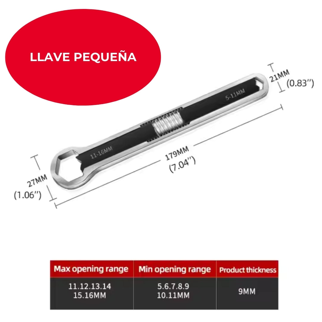 2 Llaves Inglesas De Doble Cabeza -42 LLAVES EN 2
