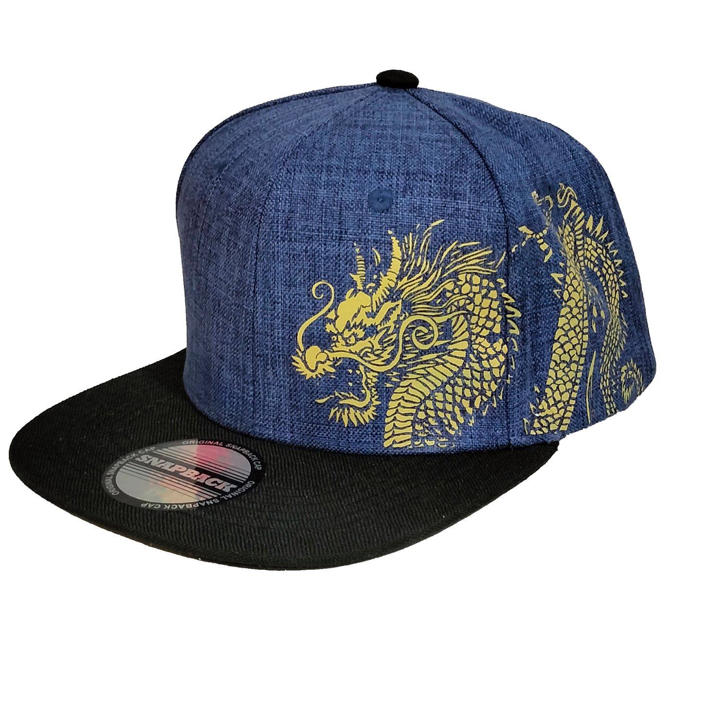 GORRA DE DRAGÓN ORIENTAL VISERA PLANA PREMIUM