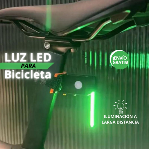 🚲LUZ LED DE SEGURIDAD PARA BICICLETA🚲