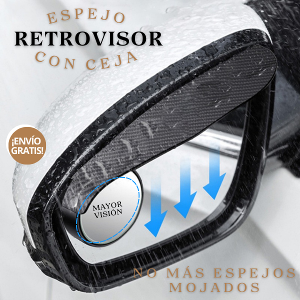 🚙LUNA PARA ESPEJO RETROVISOR CON CEJA🚙