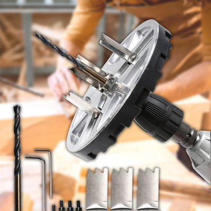 🛠️ DialCut™: Sierra ajustable de perforación