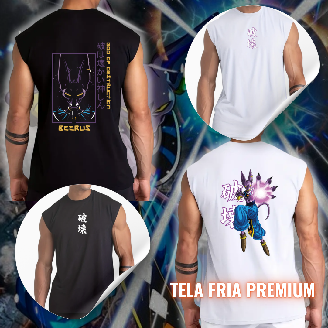 💥 Pack 2 Camisetas Sin Mangas SEDA FRIA PREMIUM