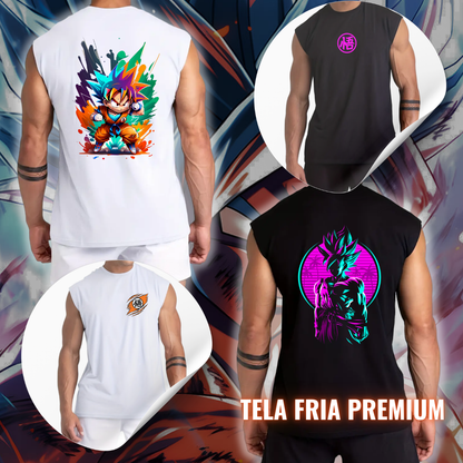 💥 Pack 2 Camisetas Sin Mangas SEDA FRIA PREMIUM