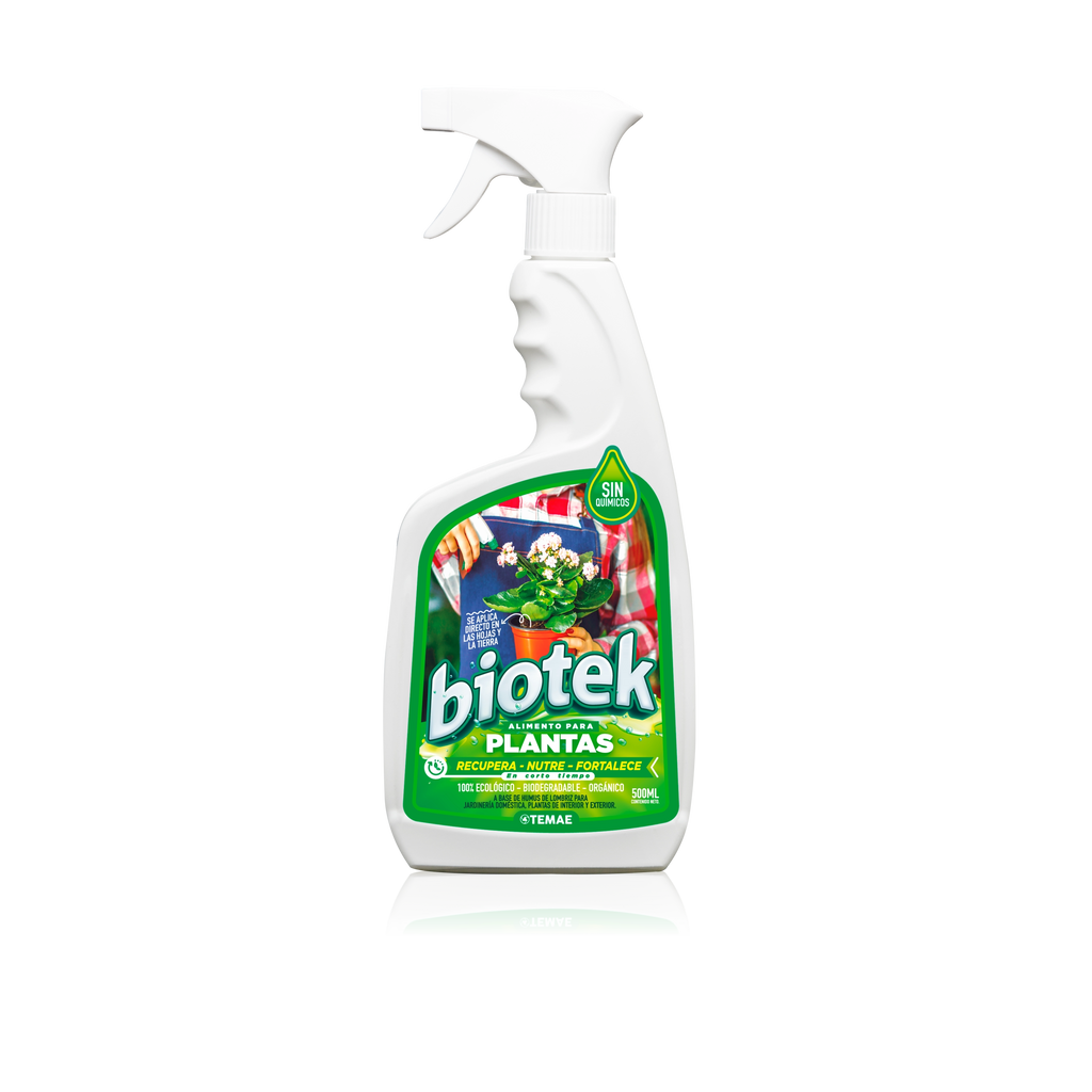 Biotek: Restaurador para Plantas ORGANICO 500 ML