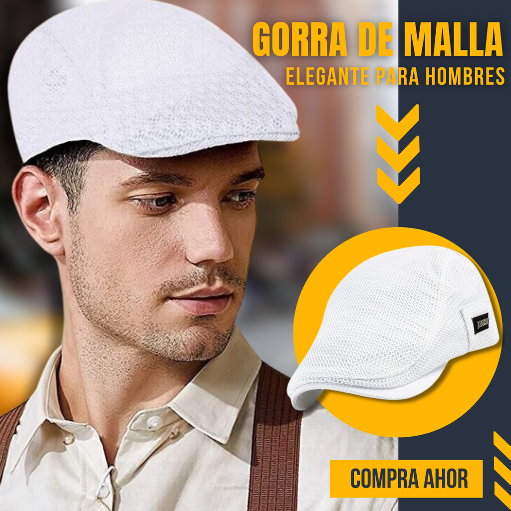 Gorra, Boina de Malla Meshberet UNISEX 🧢