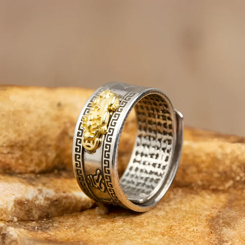 Combo feng shui Manilla + anillo de la riqueza