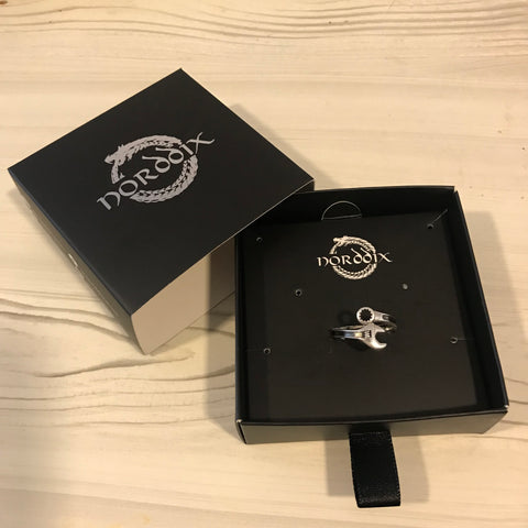 Anillo de llave PLATA LEY 925 + Caja de Lujo + REGALO