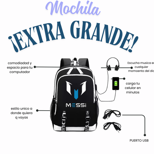 Mochila Personalizable Grande Ultra comoda Maximo estilo
