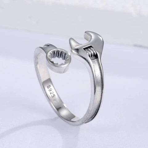 Anillo de llave PLATA LEY 925 + Caja de Lujo + REGALO