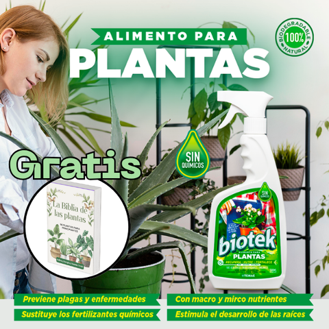 Biotek: Restaurador para Plantas ORGANICO 500 ML