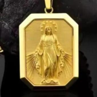 Collar Religioso De La Virgen Maria FéAura.